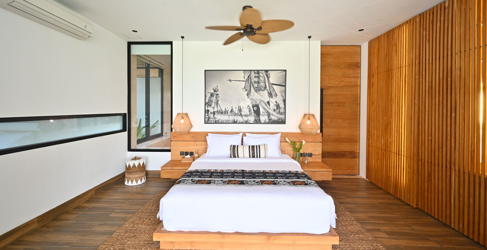 Villa Nica - Spacious and cool guest bedroom